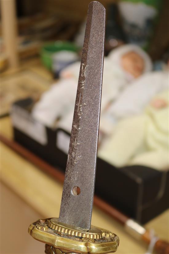 A Showa-To Samurai katana, length 92cm